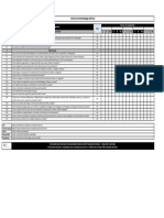 Checklist de Montacargas Eléctrico - XLSX - Check-List