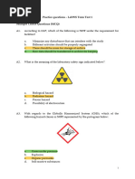 LabWS Term Test 1 Practice Questions - Student