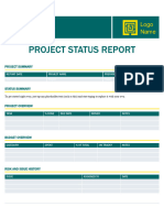 Project Status Template5
