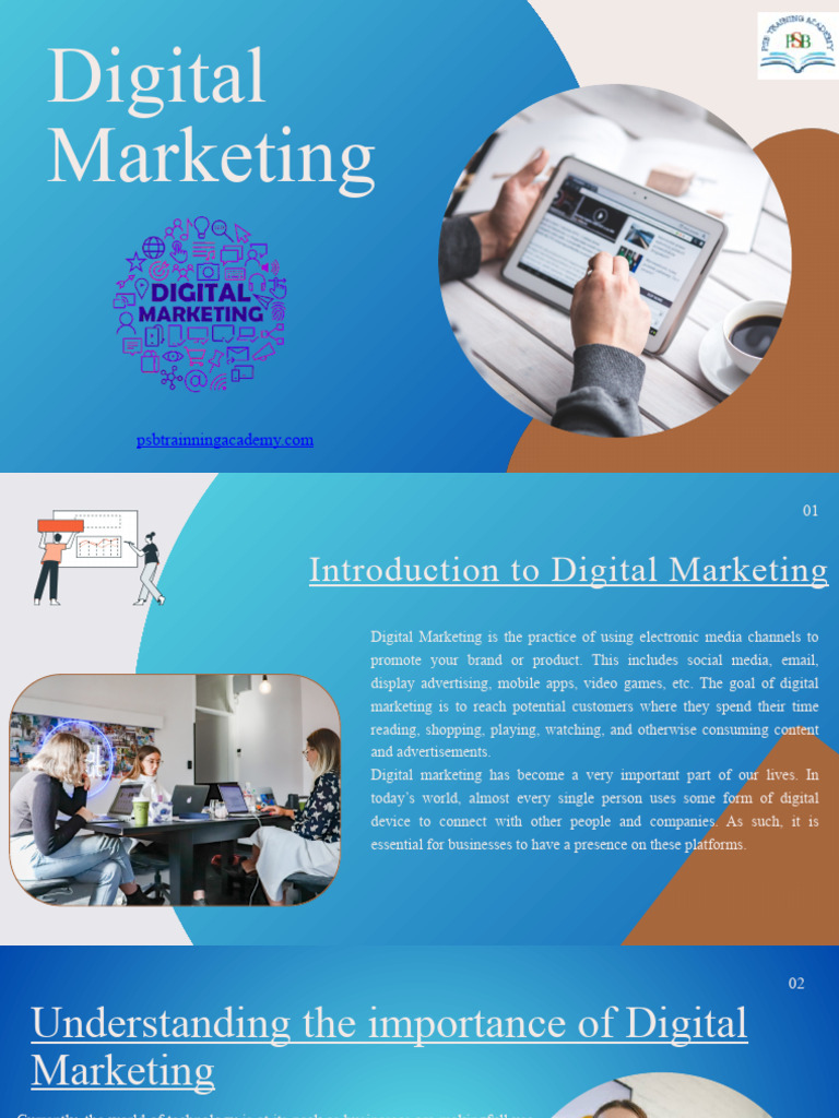 Introduction to Digital Marketing | PDF | Digital Marketing | Social ...