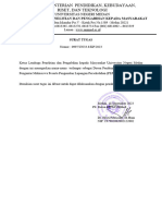 Surat Tugas DPL Pengantar PLP II 2023