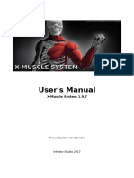 User Manual For X Muscle Blender