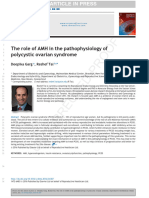 The Role of AMH in The Pathophysiology of