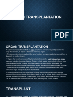 Organ Transplantation Powerpoint