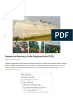 Greenhouse Farming in India (Beginner Guide 2023)