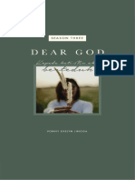 Dear God Journal - Season Three