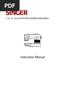 Manual 9410 Singer