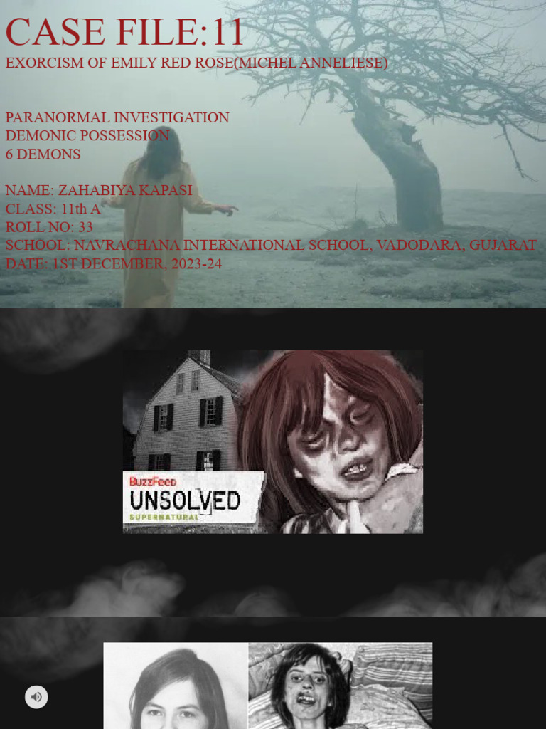 Exorcism Case: Emily Red Rose | PDF