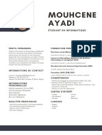 CV Ayadi - Mouhcene