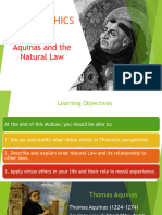 Aquinas and The Natural Law 1st Sem 2023 2024