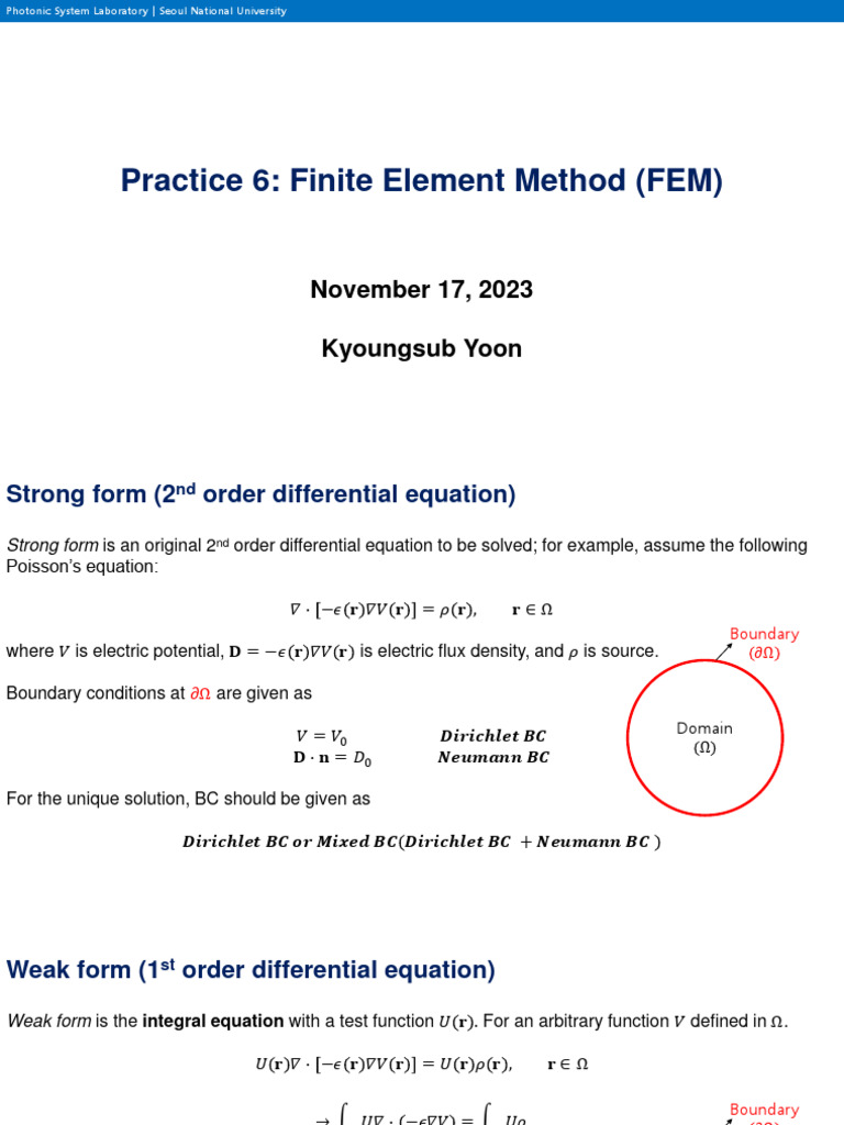 Practice #6 | PDF | Finite Element Method | Function (Mathematics)