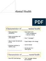 Mental Health (Student Copy)