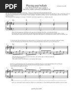 Left Hand Piano Patterns Guide | PDF | Variation (Music) | Music Theory