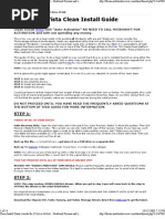 Download T61 - Vista - Clean Install Guide by onlyfordl SN6892925 doc pdf
