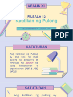 ARALIN I Katitikan NG Pulong