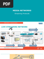 Media Networks - Streaming Protocols