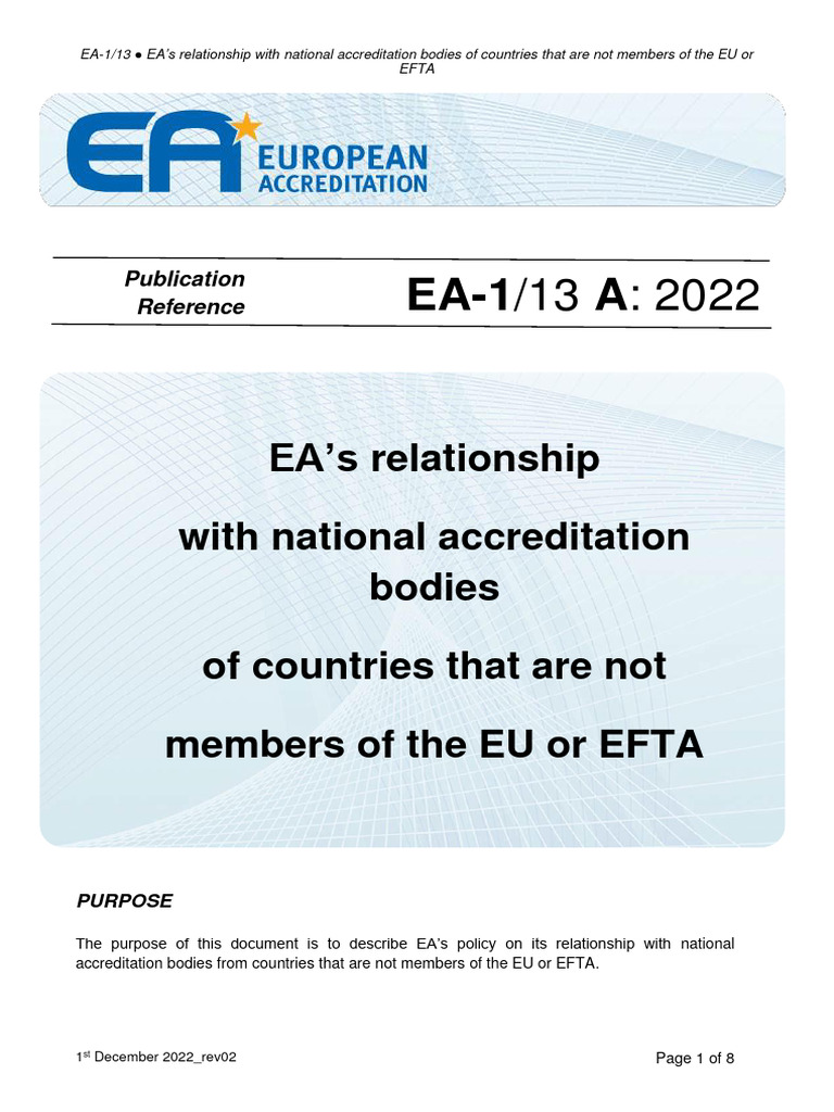 Ea-1 13 | PDF | European Union