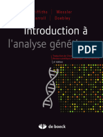 Intro Analyse Génétique