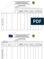 Formato de Planificación Bachillerato