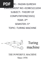 Turing Machine