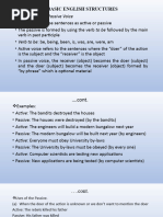 Basic English Structures