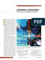 Substation Automation: IED Integration and Availability of Information