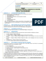 Projet Travaux de Construction Du Siege de La Presidence Du Ministere Public A Hay Ryad de Rabat Lot N°4: Lots de Finitions