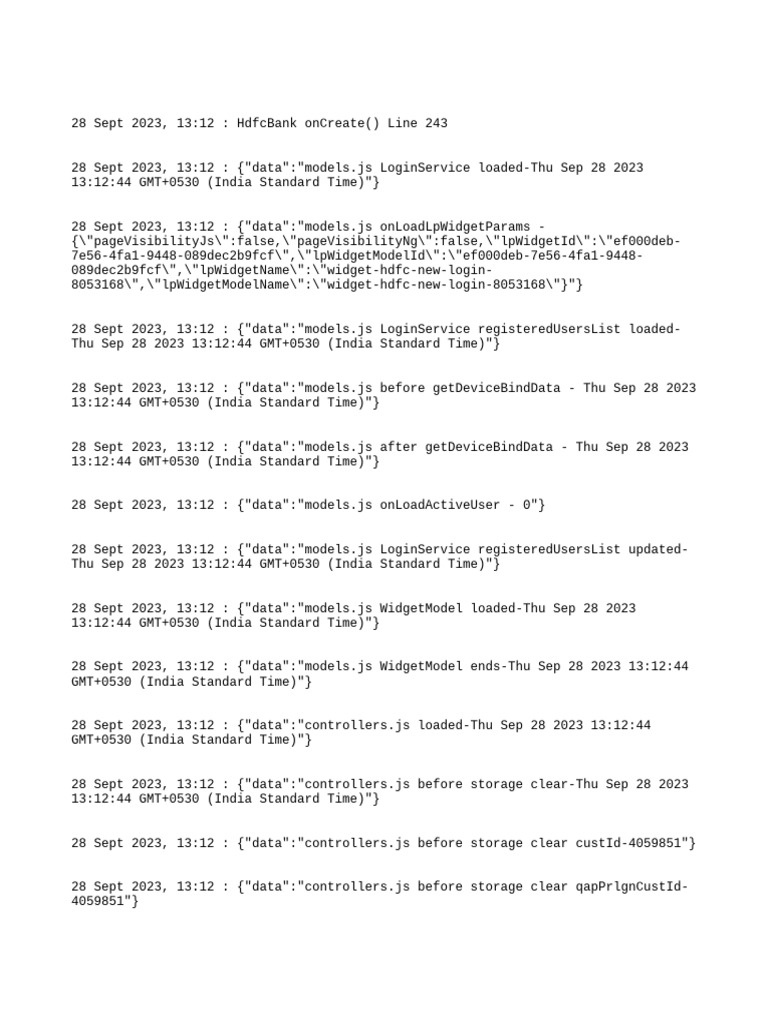 Hdfclogs 20 june 23 download free pdf data application layer