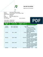 Vietcombank Account Statement