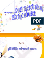 Bai 3 Gioi Thieu Microsoft Access