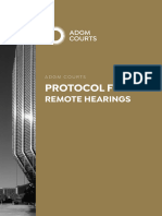 ADGM Courts Protocol For Remote Hearings