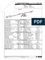 Conveyor Design Summary: Copper Ore 1800 1800 30 15 100 MM 4860 Tonnes/hr 3 M/s 1800 8 MM 281 4 MM