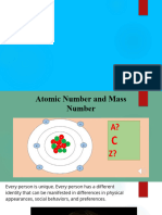 GC1 Atomic Mass Number