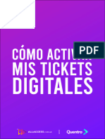 Activar Tickets Quentro