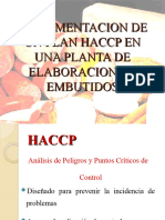 IMPLEMENTACION DE UN PLAN HACCP EN UNA PLANTA de Embutidos