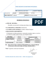 Laboratorio Docente de Anatomia Patologica: Carmen Milagro Nieto 6852769 9/11/2023