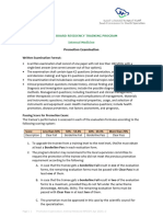 Internal Medicine - Promotion Exam Blueprint v.2