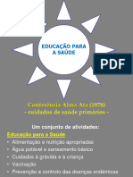 Apresentação Educação p Saúde