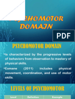 Psychomotor Domain