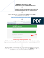 Alur Pengajuan Permohonan Surat Ket Alumni FTK Uinam1