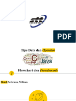 ALGORITMA-3-Tipe Data Dan Operator