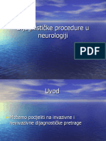 Dijagnističke Procedure U Neurologiji