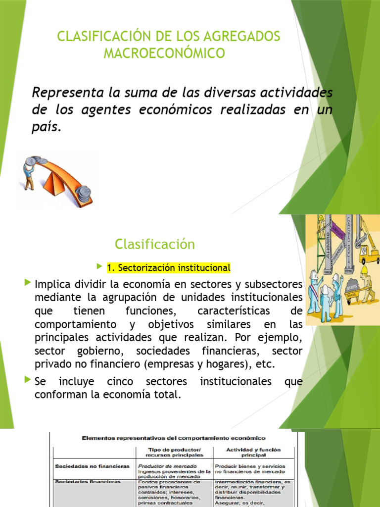 Clasificación de Agregados Macroeconómicos | PDF