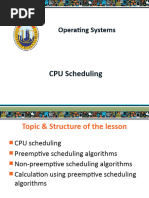 OS - Lecture 04 - CPU Scheduling