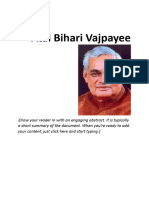 Atal Bihari Vajpayee