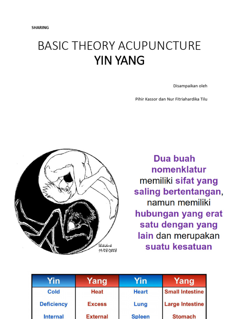 Yin Yang Basic Meaning