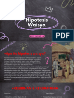 Hipotesis Waisya Materi Kelas 11 Kurikulum 2013