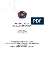 Modul Ajar Bahasa Inggris - PJBL