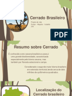 Projeto de Vida Trabalho (Cerrado Brasileiro)