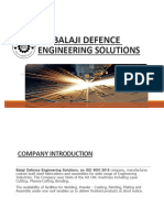 Company Profile Balaji Defence Engineering Solutions 1 - 1